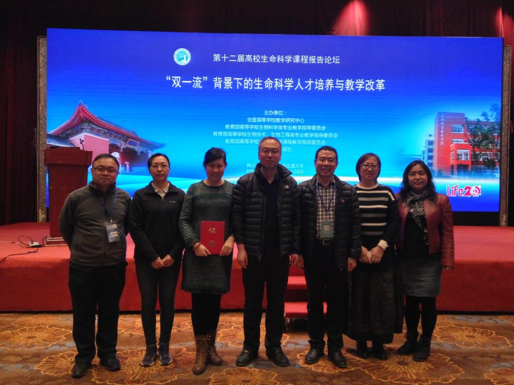 我院参加论坛全体教师合影