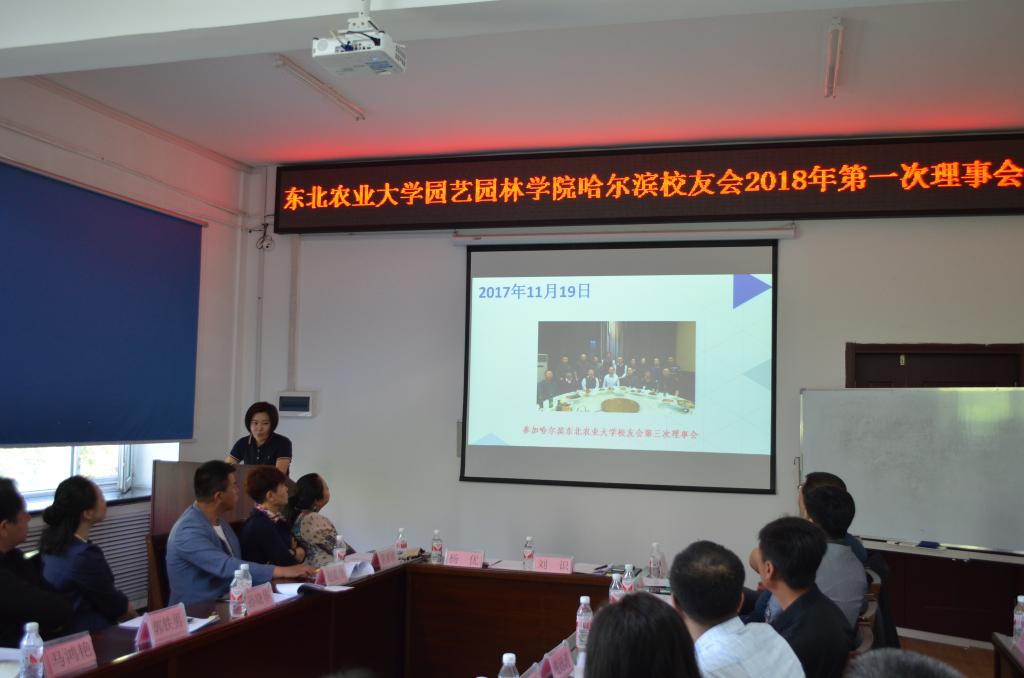 秘书长郭雪倩对2017年英国上市公司官网365哈尔滨校友会工作做出总结